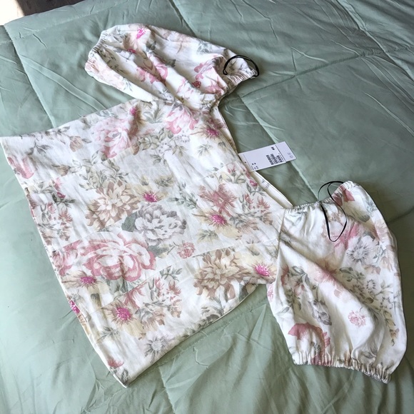 H&M off the shoulder Summer flower Top☺️🌸 - Picture 7 of 7